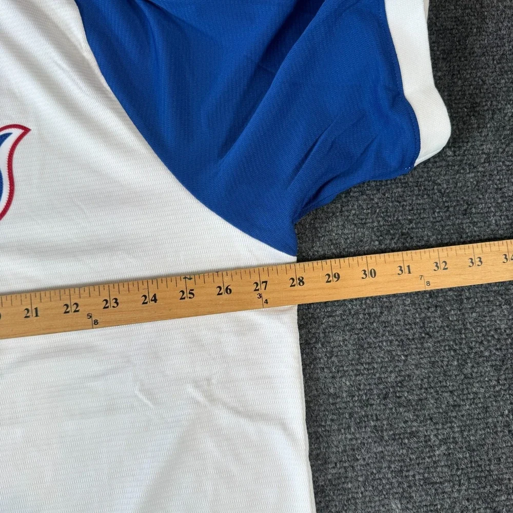 Atlanta Braves Nike Cooperstown Collection Men's Size XXL White Jersey Blank NEW